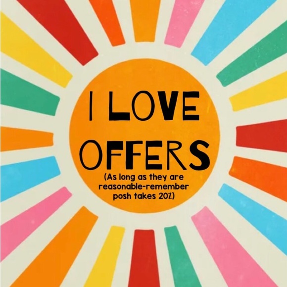 I ❤️offers-make em’ reasonable because posh takes 20%🌻 - Picture 5 of 16